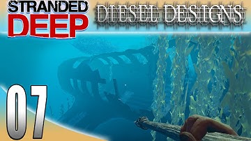 Stranded Deep Gameplay : EP07: Sharks & Sunken Airplane! (Sandbox Survival 1080p)