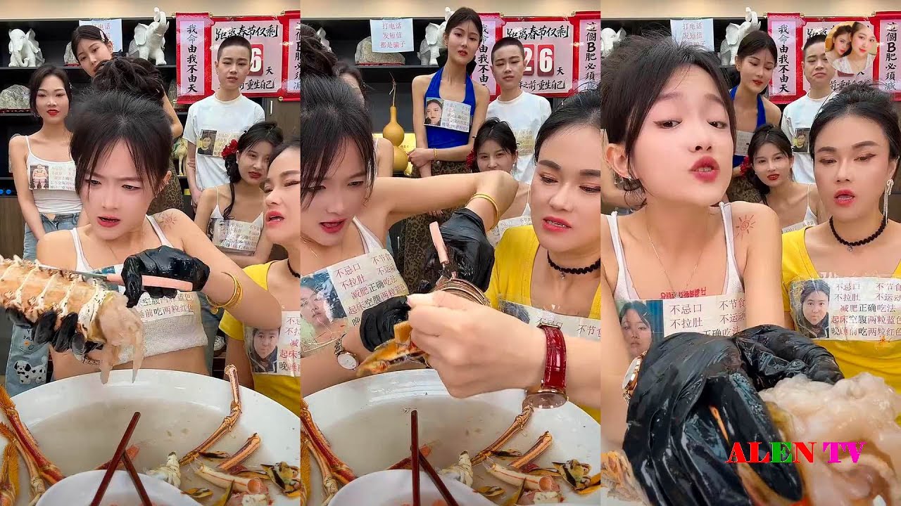 【大食い ALENTV】Saints eat 。。。Super eat 。。。What is your favourite food？。250126。4