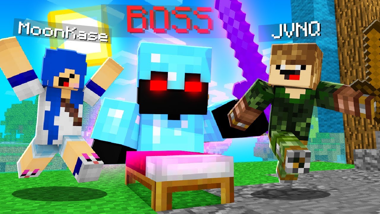 TEMOS um BOSS no BEDWARS | Minecraft
