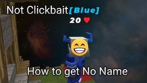 How to Get No Name In BlockmanGo Garena-(No Clickbait)√|•.•