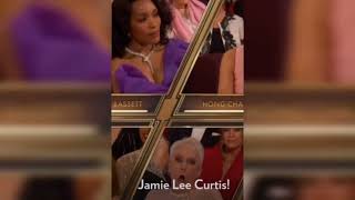 Jamie Lee Curtis, Won The Oscar 2023 Award | Jamie Lee Curtis, Emotional Speech | Audience Stands Up