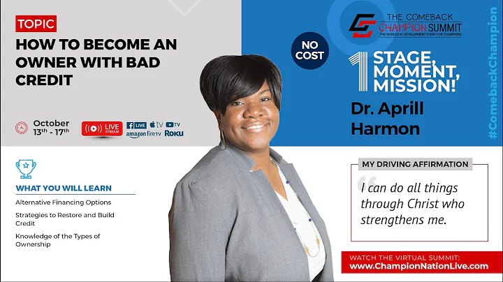 Aprill Harmon Presents How to become an Owner with...