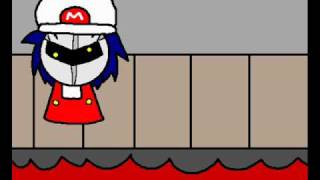 Super Medda Nite Bros (gijinka)
Sounds are from Super Mario Bros and Hoshi no Kaabii.
Meta Knight goes on an adventure to save Princess Kirby from the clutches of the evil King Dedede. Exactly how many DDD clones are there anyway!? Includes inside jokes from the anime. Super Medda Nite Bros (gijinka)