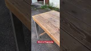 Banco da lavoro in legno diy con legno riciclato (parte 2) woodworking homemade legno