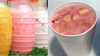 FRUIT IN WATER, for business or house, water whit fruit