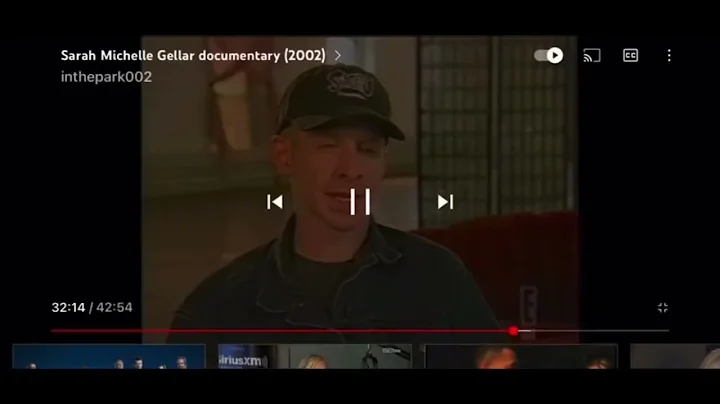 Sarah Michelle Gellar protecting her cast members on the Buffy set for 5 min