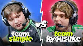 βRATE MY SKIN :)β S1MPLE vs KYOUSUKE on FACEIT | CS2