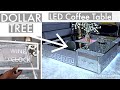 DOLLAR TREE LED Coffee Table IDEA! HOW TO MAKE A COFFEE TABLE.