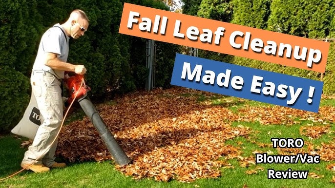 3-In-1 Electric Leaf Blower, Leaf Vacuum, Mulcher