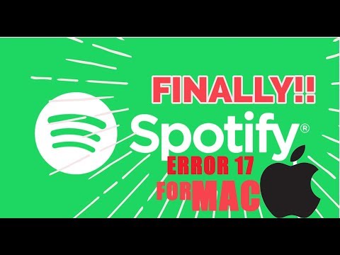 How to fix Spotify error 17 firewall on mac ( most errors)