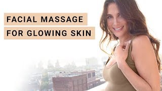 Facial Massage At Home For Glowing Skin | Melissa Wood Health