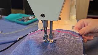 Nähmaschine Singer Starlet 495 Test, Sewing machine review, швейная машина тест