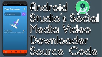 Social media video downloader source code of Android studio