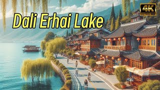 Leisure ride on Dali Erhai Lake cological Corridor/大理洱海生态廊道骑行