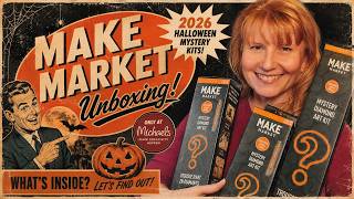 Make Market Mystery Unboxing - Am I Psychic Halloween 2026 michaels