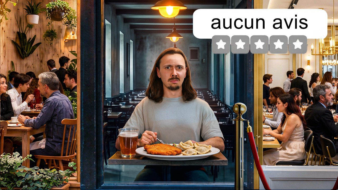 Je teste les restaurants sous-cotés de ma ville