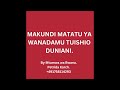 MAKUNDI MATATU YA WANADAMU TUISHIO DUNIANI 