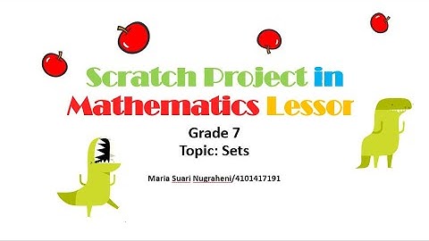 Using Scratch Project in Mathematics Lesson