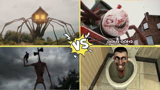 TilesHop EDMRUSH House head vs Choo-Choo Charles vs siren head vs Skibidi toilet#coffindance#edmrush