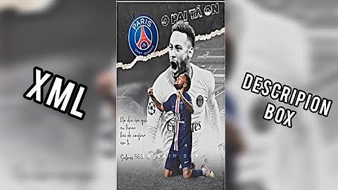 neymar jr new trending xml preset ✨alight motion new xml file