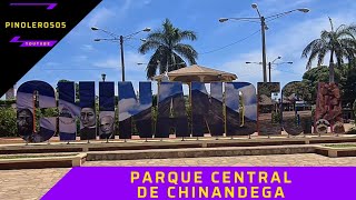 Que Bello Esta El Parque Central De Chinandega