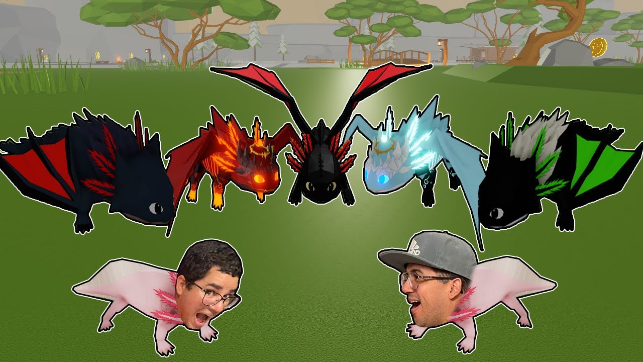 ENTRAMOS NO MUNDO DOS AXOLOTES MEGA EVOLUIDOS PARA DRAGÕES VOADORES!!!