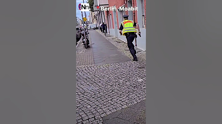 Verfolgungsjagd in Berlin, Moabit #deutschland #berlin #news  #polizei