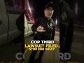 Cop faces another lawsuit🔥