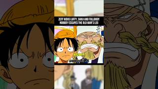 Zeff's leg is rated E for EVERYONE 💀😰One Piece