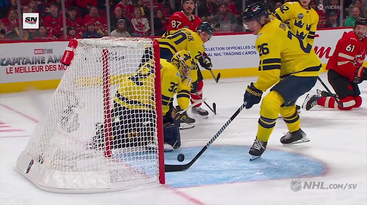 Höjdpunkter från Sverige - Kanada (TV6 och Viaplay) | 4 Nations Face-Off Swedish Recap SWE-CAN