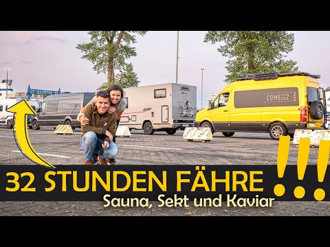 32 (!) STUNDEN auf der FÄHRE!・Mit Finnlines von Travemünde nach Helsinki・FINNLAND mit dem CAMPER