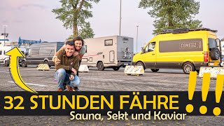 32 (!) STUNDEN auf der FÄHRE!・Mit Finnlines von Travemünde nach Helsinki・FINNLAND mit dem CAMPER