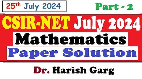 CSIR NET July 2024| Mathematics | Real Analysis| Fully Short Cut Tricks
