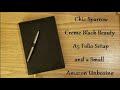 Chic Sparrow A5 Folio Setup & a Small Amazon Unboxing