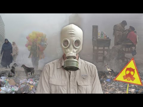 بازدید از آلوده ترین هوای شهر جهان (جهنم گرد و غبار)