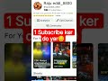 sad song 1 Subscribe for me