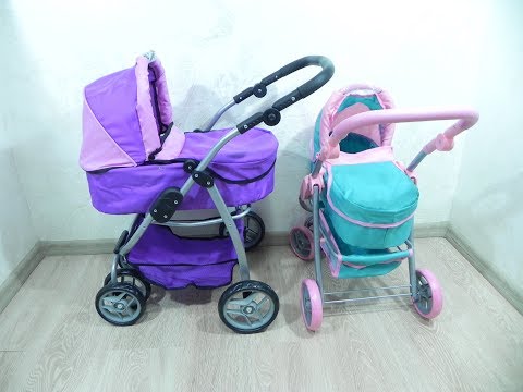 Сравнение колясок для кукол 9662 и 9662м Сравнение колясок для кукол 9662 и 9662м