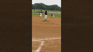 “Shadow” pitching 😅 while waiting for the catcher #baseball #texas #travel #mlb