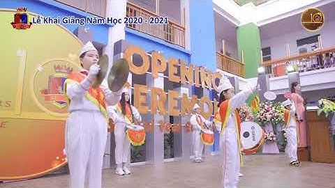 Lễ chào cờ - khai giảng năm học 2020 - 2021