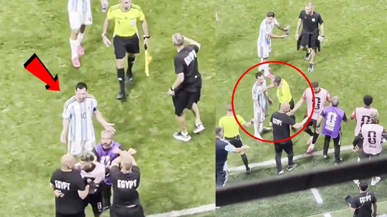 TV Didn't Show This ! Messi Caught in Heated Argentina vs Egypt Drama 😱 | Leaked Footage