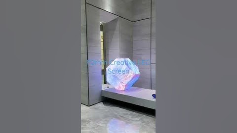 P2mm Creative LED Screen with Custom Shaped Design #shorts #short