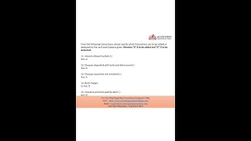 Accounting Assignment Helper