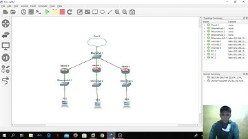 TUGAS VIDEO 2. KONFIGURASI STATIC ROUTING DAN DHCP ROUTER MIKROTIK DI GNS3