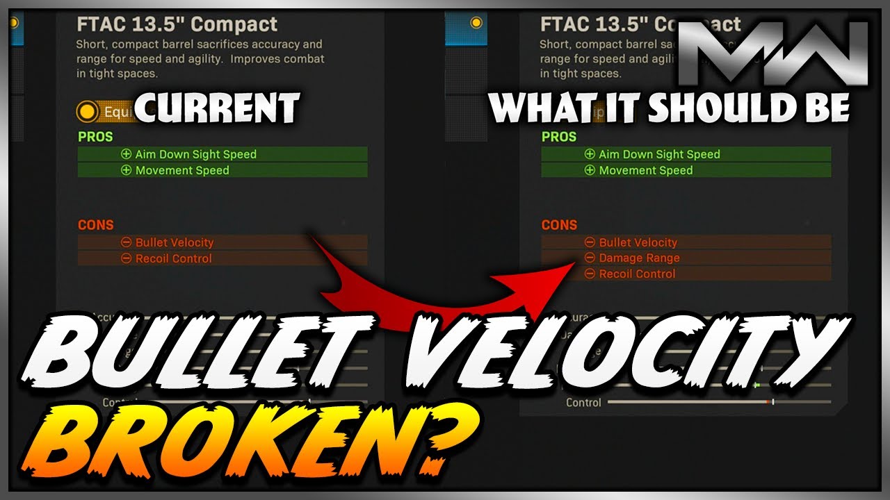 What does bullet velocity do in cold war
