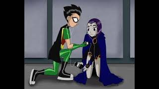 Robin x Raven l Campfire by Delicate Steve