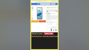 Selenium Tutorial (Real-time Work) Automation Testing, Selenium Java, Python, Software Testing, QA