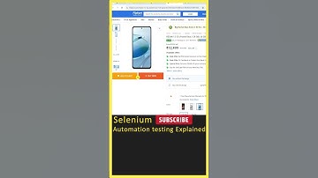 Selenium Tutorial (Real-time Work) Automation Testing, Selenium Java, Python, Software Testing, QA