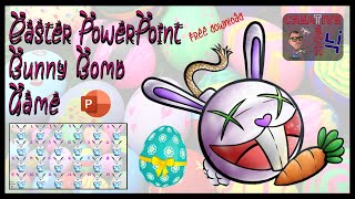Powerpoint Easter Bunny Bomb Game
