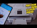 How to Print from Android Phone To Epson WF M4119DW All-In-One Printer, Review