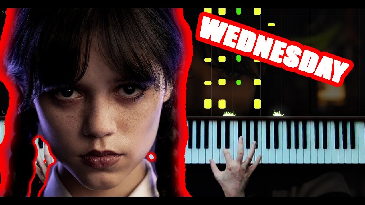 Wednesday Lady Gaga Bloody Mary Piano Tutorial Slow Easy YouTube